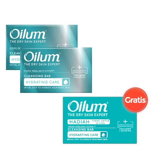 Oilum Hydrating Care Cleansing Bar 85 Gr (beli 2 Gratis 1) 0