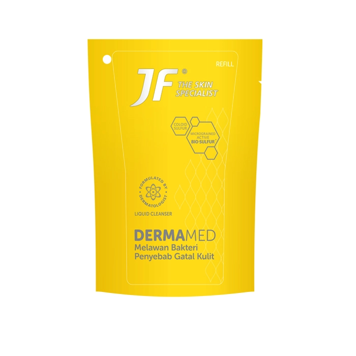 Jf Dermamed Cleanser Liquid 200 Ml Pouch 0