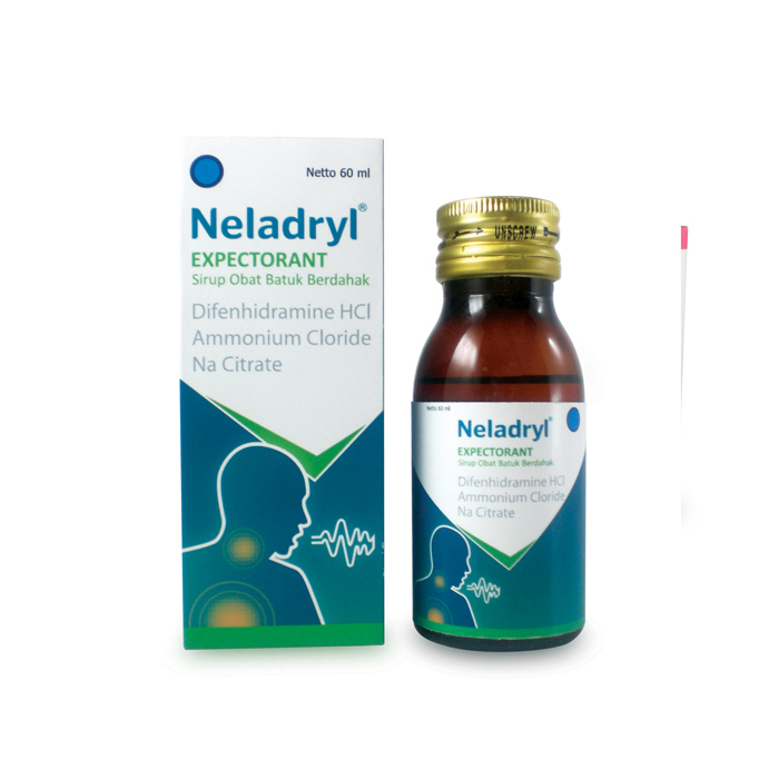 Neladryl Expectorant 60 Ml 0